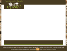 Tablet Screenshot of apartamentosruralesveredas.com